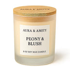 Aura & Amity Peony & Blush Soy Candle