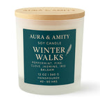 Aura & Amity Holiday Candle Collection – 12 oz Soy Candles