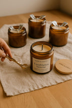 Aura & Amity Casablanca Sunrise Soy Candle | Hand-Poured Decorative Candle for Home Décor | Made in USA