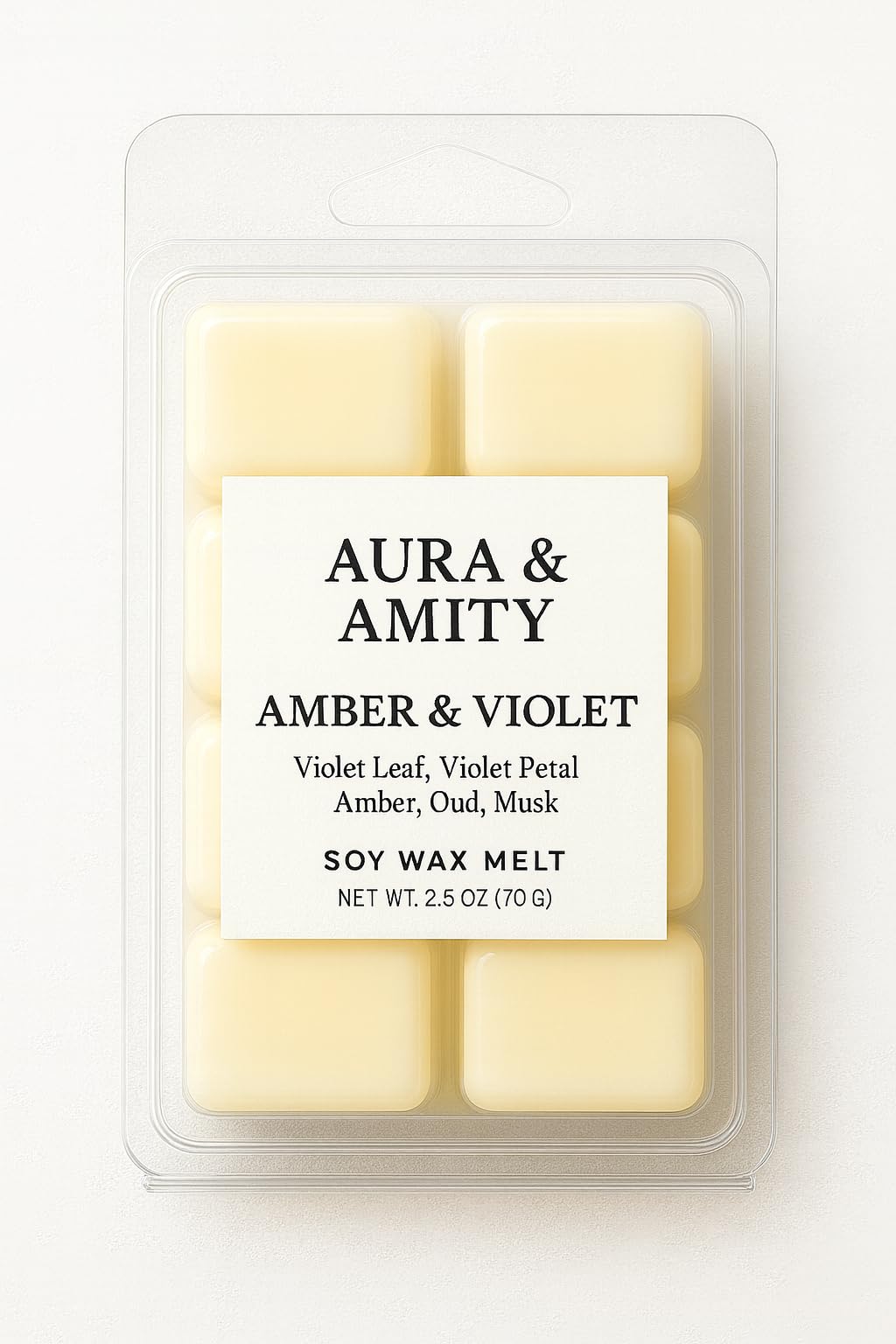 Aura & Amity Scented Soy Wax Melts – Handcrafted Wax Cubes for Warmers – Eco-Friendly, Long-Lasting, Clean Home Fragrance