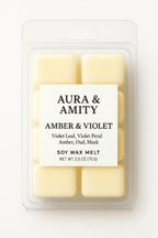 Aura & Amity Scented Soy Wax Melts – Handcrafted Wax Cubes for Warmers – Eco-Friendly, Long-Lasting, Clean Home Fragrance