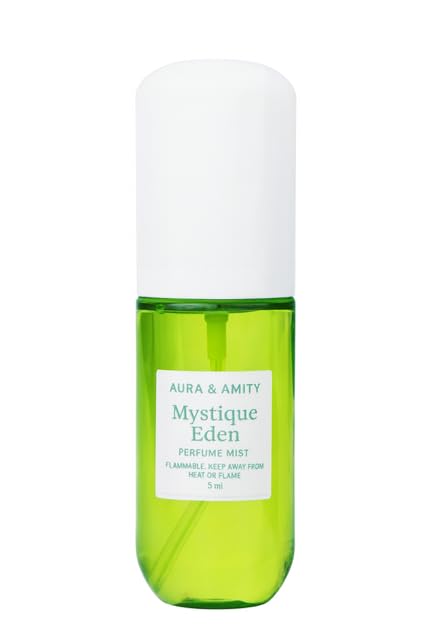 Aura & Amity Mystique Eden Perfume Mist – Elegant Floral & Warm Scent, Light & Long-Lasting Handmade Body Spray