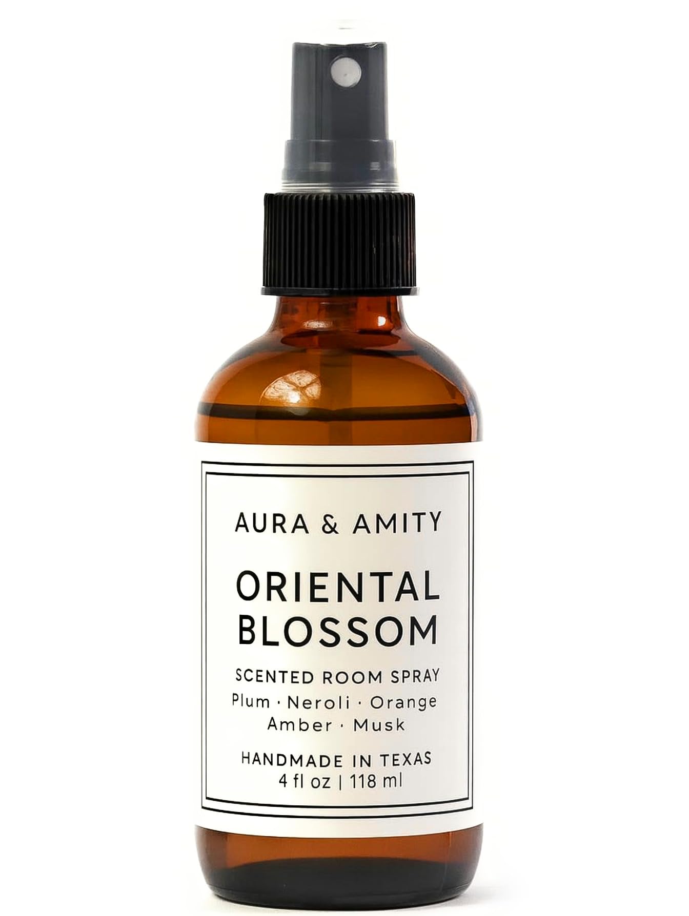 Aura & Amity Premium Room & Linen Spray – Handmade Luxury Fabric & Home Fragrance Mist, Long-Lasting, Made in USA