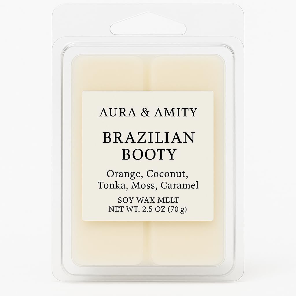 Aura & Amity Scented Soy Wax Melts – Handcrafted Wax Cubes for Warmers – Eco-Friendly, Long-Lasting, Clean Home Fragrance