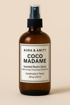 Aura & Amity Premium Room & Linen Spray – Handmade Luxury Fabric & Home Fragrance Mist, Long-Lasting, Made in USA