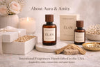 Aura & Amity Élan Eau de Parfum for Women – 50 ml Long-Lasting Luxury Perfume | Sandalwood & Palo Santo Scent | Elegant Everyday & Special Occasion Fragrance | Handcrafted in the USA