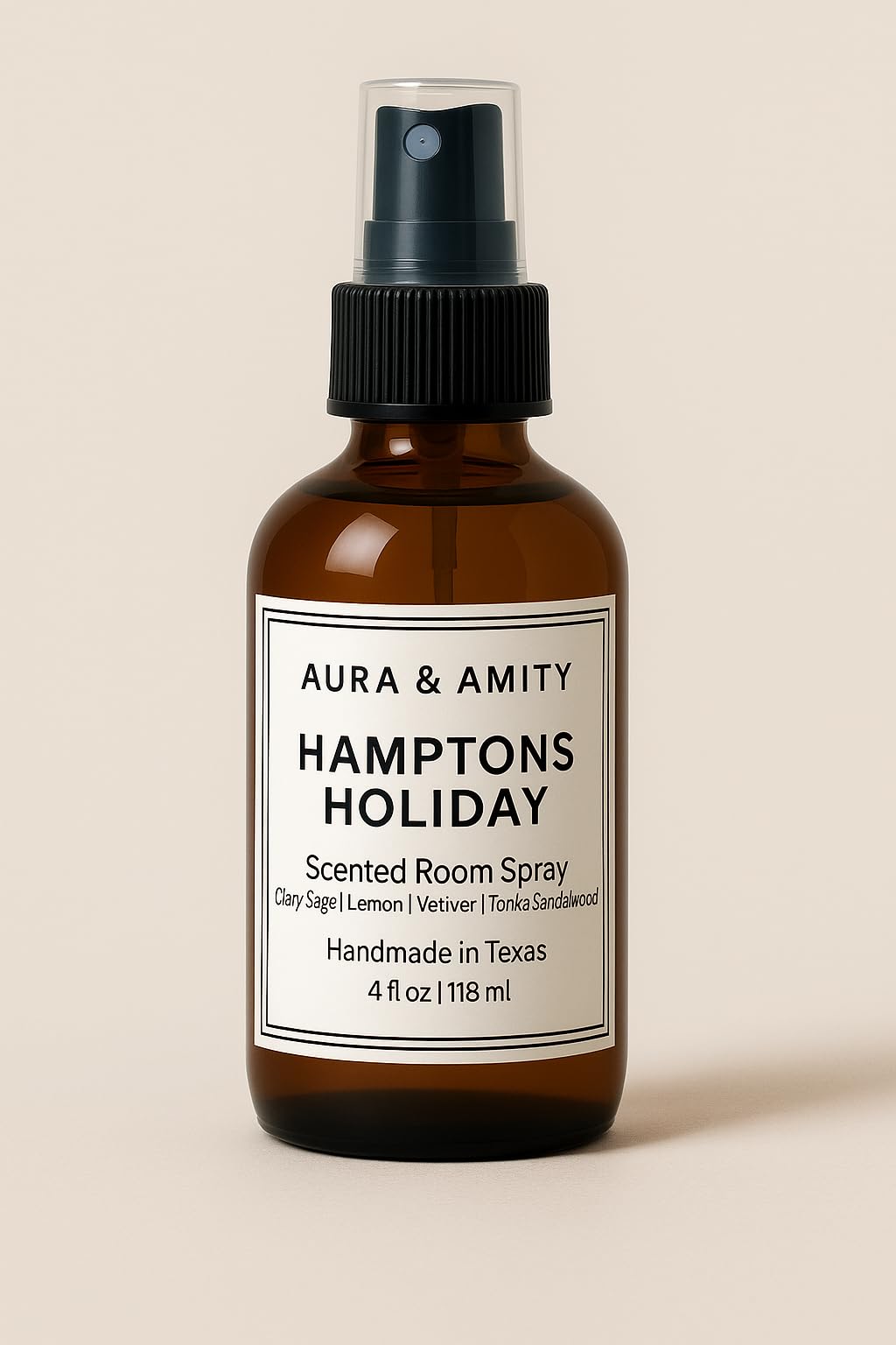 Aura & Amity Premium Room & Linen Spray – Handmade Luxury Fabric & Home Fragrance Mist, Long-Lasting, Made in USA