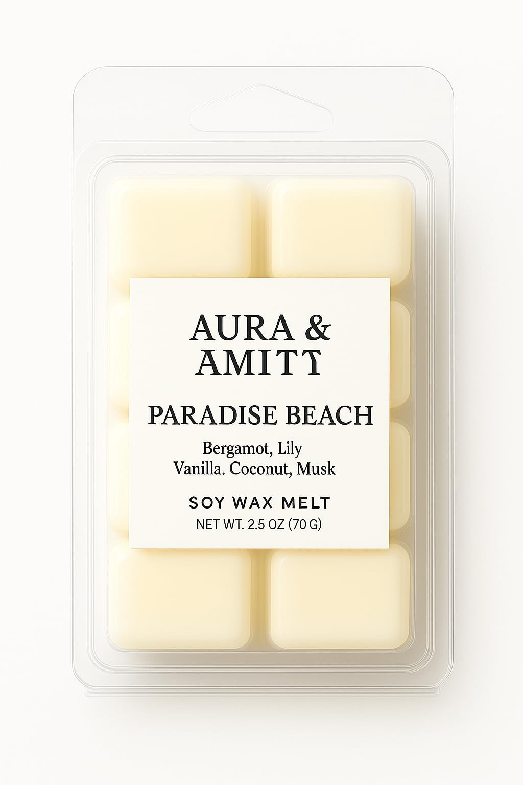 Aura & Amity Scented Soy Wax Melts – Handcrafted Wax Cubes for Warmers – Eco-Friendly, Long-Lasting, Clean Home Fragrance