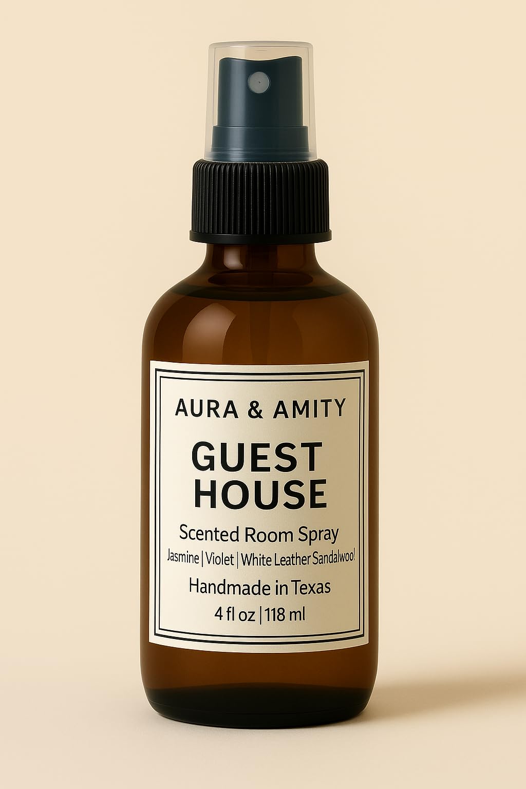 Aura & Amity Premium Room & Linen Spray – Handmade Luxury Fabric & Home Fragrance Mist, Long-Lasting, Made in USA