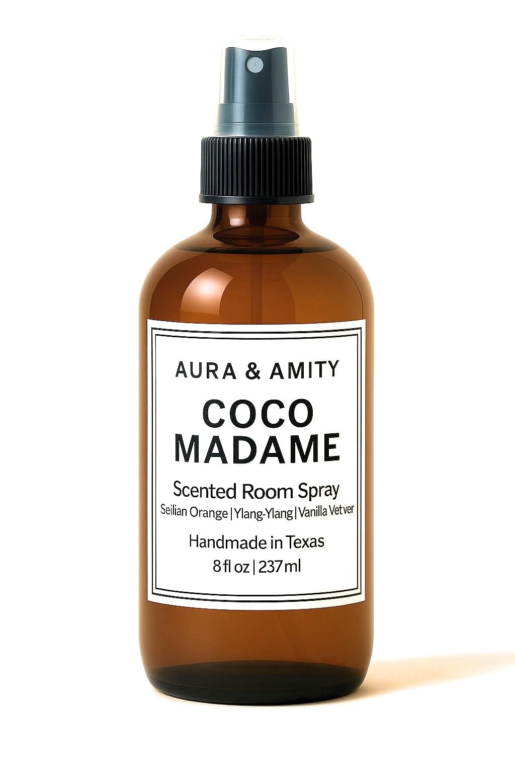 Aura & Amity Premium Room & Linen Spray – Handmade Luxury Fabric & Home Fragrance Mist, Long-Lasting, Made in USA