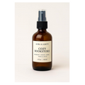 Aura & Amity Cozy Bookstore Room & Linen Spray – Handmade Luxury Home & Fabric Fragrance Mist, Long-Lasting Eco-Friendly Amber Bottle