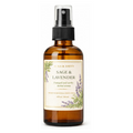 Aura & Amity Luxury Room & Linen Spray – Handmade Sage & Lavender Fabric & Home Fragrance Mist, Long-Lasting Eco-Friendly Aromatherapy, Made in USA