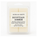 Egyptian Amber Scented Soy Wax Melts – Hand-Poured in Texas | Phthalate-Free, Exotic Home Fragrance Cubes for Warmers