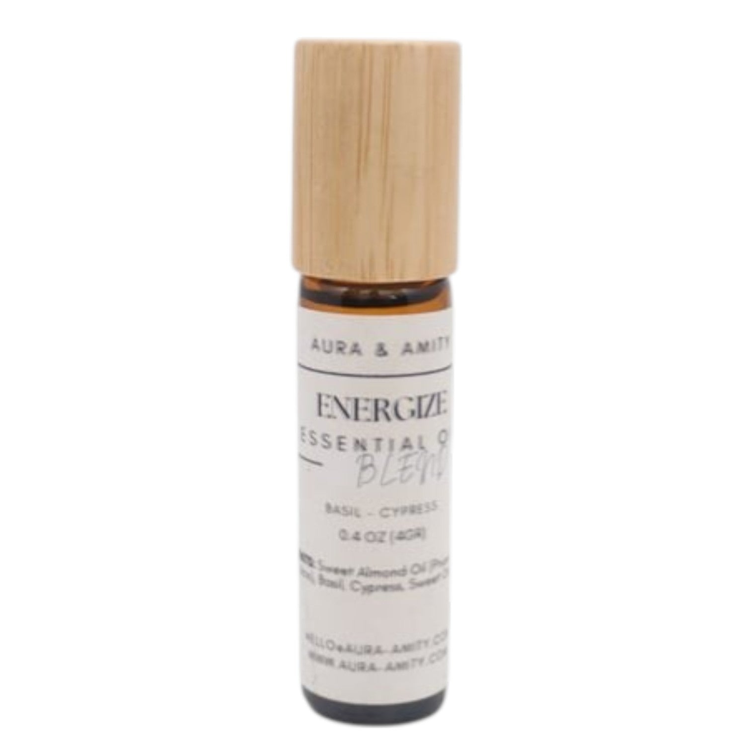 Energizer Essential Oil Roller Blend - Natural Energy Boost | 10ml