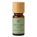 Grounded Calm Essential Oil Blend – Vetiver & Petitgrain for Stress Relief, Meditation & Inner Peace | Handcrafted