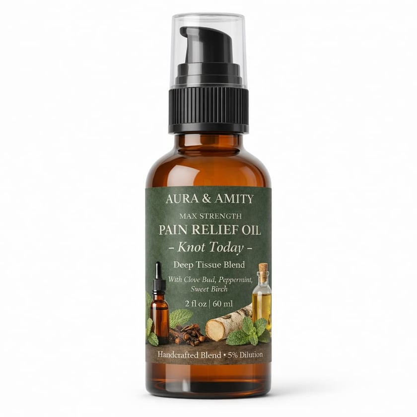 Knot Today Pain Relief Oil - Muscle & Joint Support | 2 fl oz
