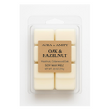 Oak & Hazelnut Scented Soy Wax Melts – Hand-Poured in Texas | Phthalate-Free, Warm Woody Home Fragrance Cubes for Warmers