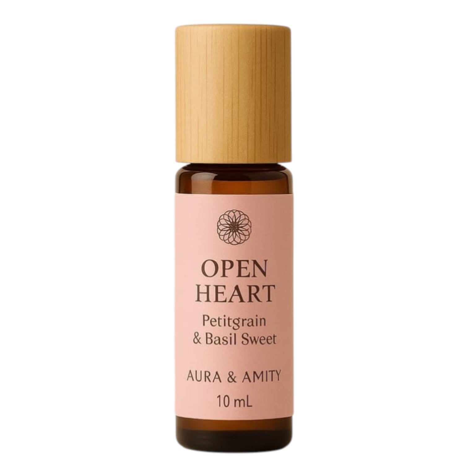 Open Heart Essential Oil Blend – Petitgrain & Basil for Emotional Uplift, Heart Opening & Self-Love | Handcrafted