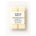 Paradise Beach Scented Soy Wax Melts – Hand-Poured in Texas | Phthalate-Free, Tropical Ocean Home Fragrance Cubes for Warmers