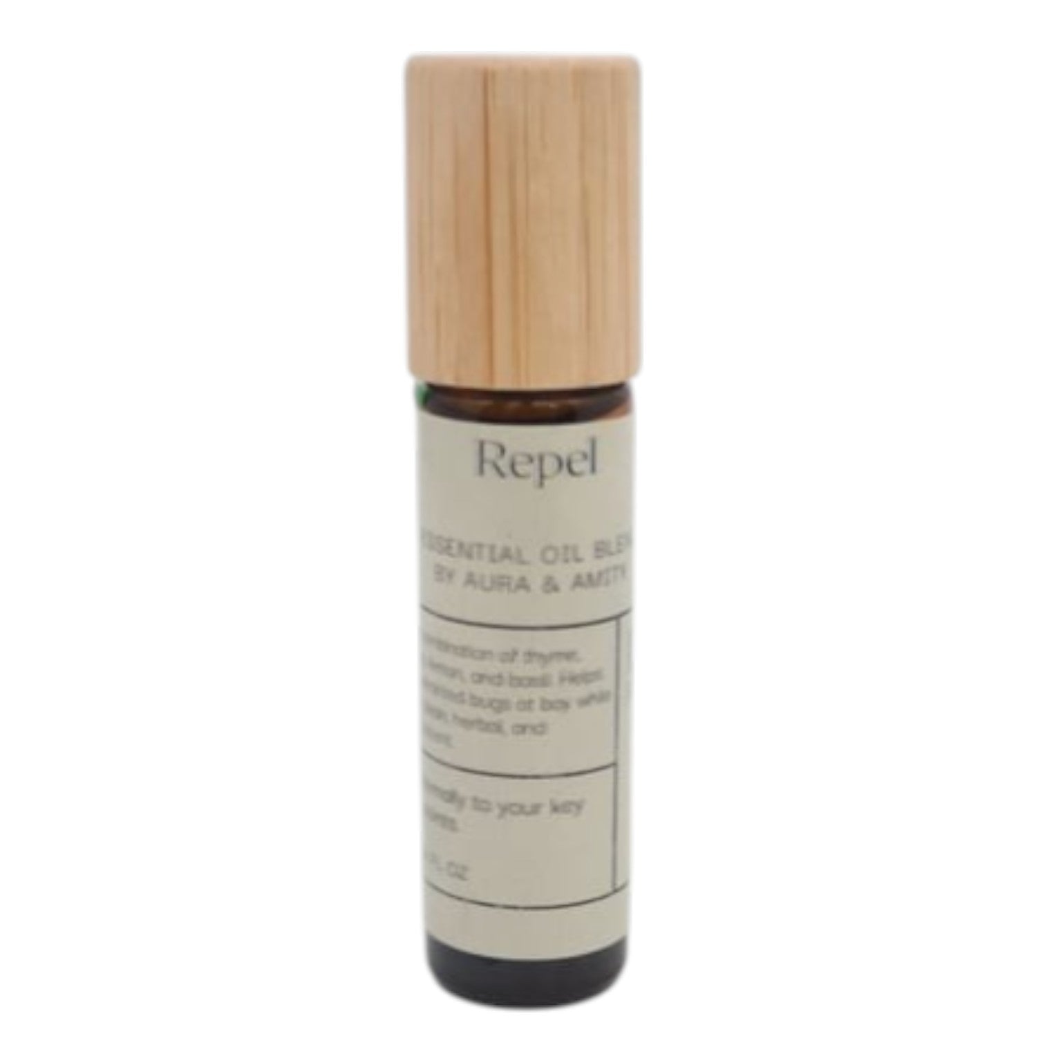 Repel Essential Oil Roller – Natural Bug Repellent with Citronella, Eucalyptus & Peppermint | Chemical-Free Pest Defense | Pre-Diluted