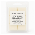 Top Shelf Speakeasy Scented Soy Wax Melts – Hand-Poured in Texas | Phthalate-Free, Bourbon & Tobacco Home Fragrance Cubes for Warmers