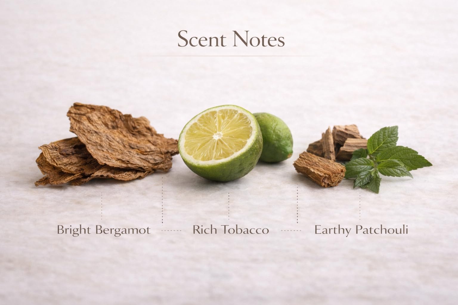 Aura & Amity Cigar Lounge Soy Candle | 8 oz Hand-Poured Luxury Scented Candle with Tobacco, Bergamot & Patchouli Notes | Long-Lasting Clean-Burning Home Fragrance | Made in The USA