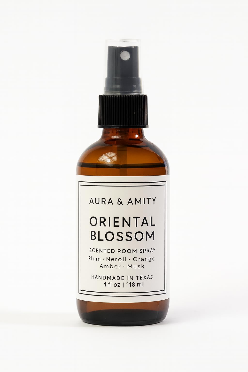 Aura & Amity Premium Room & Linen Spray – Handmade Luxury Fabric & Home Fragrance Mist, Long-Lasting, Made in USA