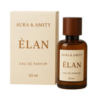 Aura & Amity Élan Eau de Parfum for Women – 50 ml Long-Lasting Luxury Perfume | Sandalwood & Palo Santo Scent | Elegant Everyday & Special Occasion Fragrance | Handcrafted in the USA