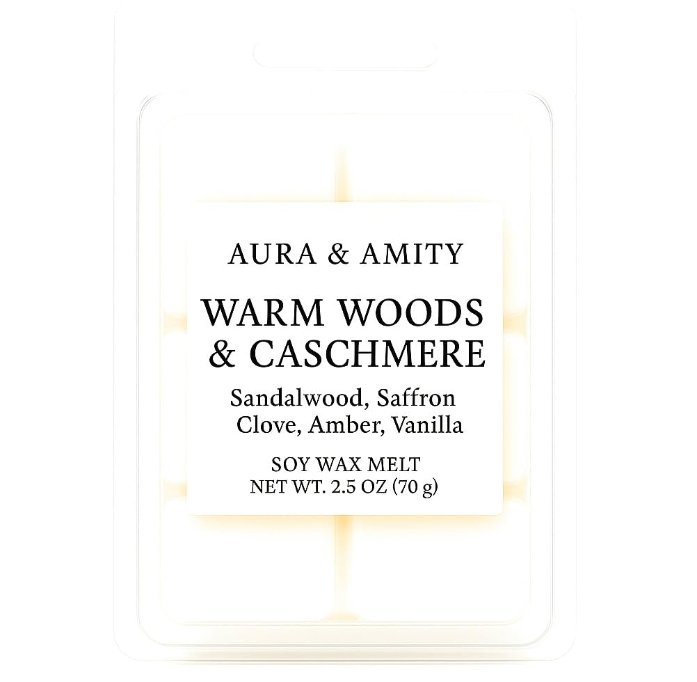 Aura & Amity Scented Soy Wax Melts – Handcrafted Wax Cubes for Warmers – Eco-Friendly, Long-Lasting, Clean Home Fragrance