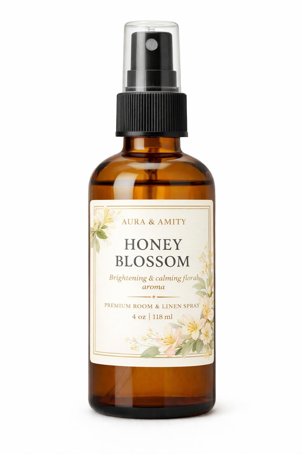 Aura & Amity Premium Room & Linen Spray – Handmade Luxury Fabric & Home Fragrance Mist, Long-Lasting, Made in USA