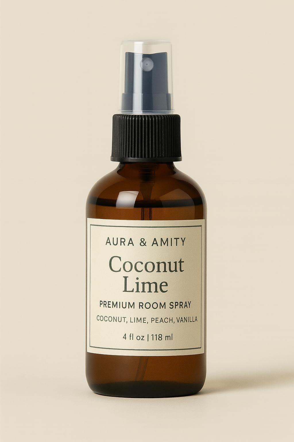 Aura & Amity Premium Room & Linen Spray – Handmade Luxury Fabric & Home Fragrance Mist, Long-Lasting, Made in USA